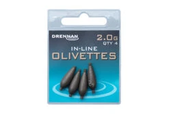 Drennan IN-LINE OLIVETTES -Visserij Benodigdheden Korting 2 0g inline olivettes packed