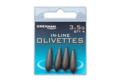 Drennan IN-LINE OLIVETTES -Visserij Benodigdheden Korting 3 5g inline olivettes packed