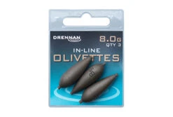 Drennan IN-LINE OLIVETTES -Visserij Benodigdheden Korting 8 0g inline olivettes packed