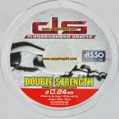 ASSO DOUBLE STRENGTH FLUOROCARBON COATED 100m - 13 Opties -Visserij Benodigdheden Korting Asso Double Strength Fluorocarbon Coated 024mm min 1