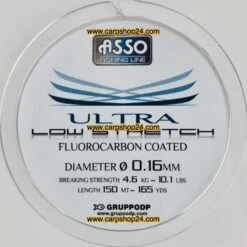 ASSO ULTRA LOW STRETCH 150m - 11 Opties -Visserij Benodigdheden Korting Asso Ultra Low Strength 150m Nylon 016mm min