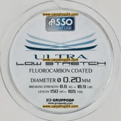 ASSO ULTRA LOW STRETCH 150m - 11 Opties -Visserij Benodigdheden Korting Asso Ultra Low Strength 150m Nylon 020mm min