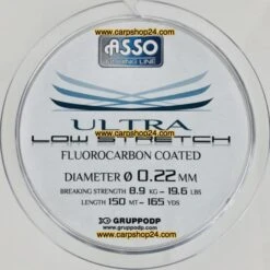 ASSO ULTRA LOW STRETCH 150m - 11 Opties -Visserij Benodigdheden Korting Asso Ultra Low Strength 150m Nylon 022mm min