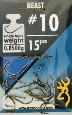 Browning SPHERE BEAST - 6 Opties -Visserij Benodigdheden Korting Browning Sphere Beast Barbed Haak Weerhaak Bled 10 4797010 min