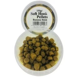 SOFT HOOK PELLETS 100g 28 SOFT HOOK PELLETS 100g -Visserij Benodigdheden Korting Captura soft hook pellets banana 8mm min