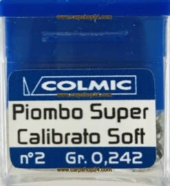 Colmic PIOMBO SUPER CALIBRATO SOFT - 15 Opties -Visserij Benodigdheden Korting Colmic Piombo Super Calibrato Lead Rond Lood Nr POBB102 min