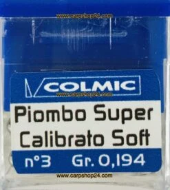 Colmic PIOMBO SUPER CALIBRATO SOFT - 15 Opties -Visserij Benodigdheden Korting Colmic Piombo Super Calibrato Lead Rond Lood Nr POBB103 min
