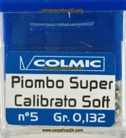 Colmic PIOMBO SUPER CALIBRATO SOFT - 15 Opties -Visserij Benodigdheden Korting Colmic Piombo Super Calibrato Lead Rond Lood Nr POBB105 min
