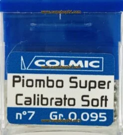 Colmic PIOMBO SUPER CALIBRATO SOFT - 15 Opties -Visserij Benodigdheden Korting Colmic Piombo Super Calibrato Lead Rond Lood Nr POBB107 min