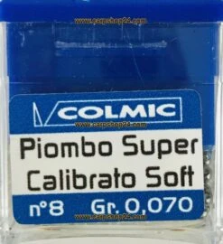 Colmic PIOMBO SUPER CALIBRATO SOFT - 15 Opties -Visserij Benodigdheden Korting Colmic Piombo Super Calibrato Lead Rond Lood Nr POBB108 min