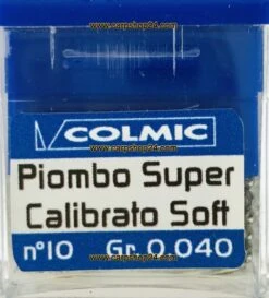 Colmic PIOMBO SUPER CALIBRATO SOFT - 15 Opties -Visserij Benodigdheden Korting Colmic Piombo Super Calibrato Lead Rond Lood Nr POBB110 min