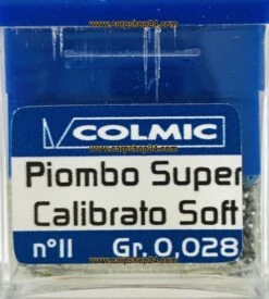 Colmic PIOMBO SUPER CALIBRATO SOFT - 15 Opties -Visserij Benodigdheden Korting Colmic Piombo Super Calibrato Lead Rond Lood Nr POBB111 min