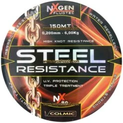Colmic STEEL RESISTANCE 150m 19 Colmic STEEL RESISTANCE 150m -Visserij Benodigdheden Korting Colmic Steel Resistance 150m Nylon NYST15020 min