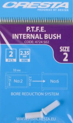 Cresta PTFE INTERNAL BUSH - 8 Opties -Visserij Benodigdheden Korting Cresta PTFE Internal Bush Maat 2 235mm 4724 502 min