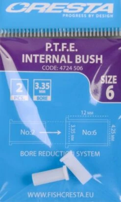 Cresta PTFE INTERNAL BUSH - 8 Opties -Visserij Benodigdheden Korting Cresta PTFE Internal Bush Maat 6 335mm 4724 506 min