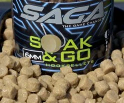 Cresta SAGA SOAK & GO HOOKPELLETS 250ml -Visserij Benodigdheden Korting Cresta Saga Soak Go Hookpellets Haakaas 6mm 8982 413 min