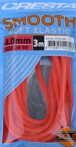 Cresta SMOOTH SOFT ELASTIC - 11 Opties 31 Cresta SMOOTH SOFT ELASTIC - 11 Opties -Visserij Benodigdheden Korting Cresta Smooth Soft Elastic Volle Elastiek Fluo Rood 4mm 4724 360 min