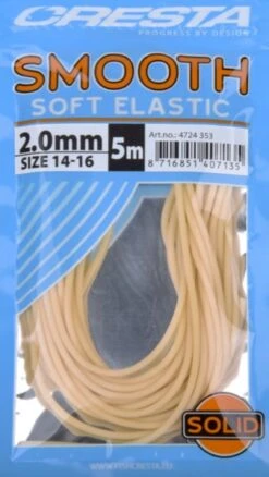 Cresta SMOOTH SOFT ELASTIC - 11 Opties 25 Cresta SMOOTH SOFT ELASTIC - 11 Opties -Visserij Benodigdheden Korting Cresta Smooth Soft Elastic Volle Elastiek Wit 2mm 4724 353 min