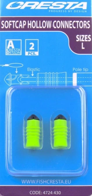 Cresta SOFT CAP HOLLOW CONNECTORS 5 Cresta SOFT CAP HOLLOW CONNECTORS - Afbeelding 3