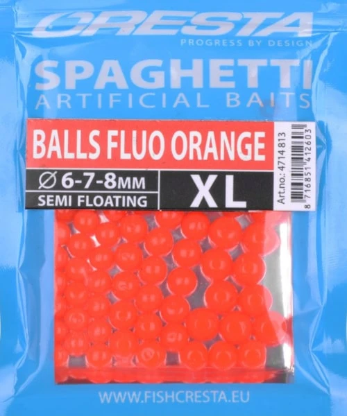 Cresta SPAGHETTI BALLS STANDARD & XL - 4 Kleuren 6 Cresta SPAGHETTI BALLS STANDARD & XL - 4 Kleuren - Afbeelding 4