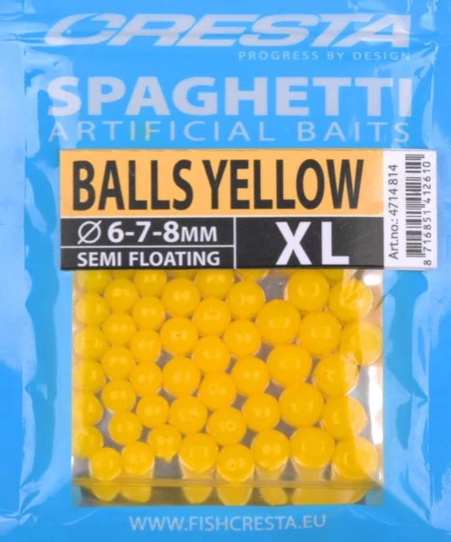 Cresta SPAGHETTI BALLS STANDARD & XL - 4 Kleuren 5 Cresta SPAGHETTI BALLS STANDARD & XL - 4 Kleuren - Afbeelding 3