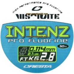 Cresta VISORATE INTENZ PRO FLUORINE 50m 25 Cresta VISORATE INTENZ PRO FLUORINE 50m -Visserij Benodigdheden Korting Cresta Visorate Intenz Pro Fluorine 50m Nylon 0114mm 5302 411 min