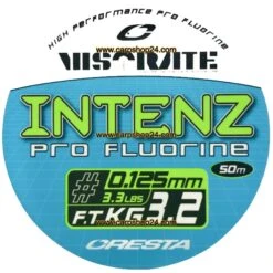 Cresta VISORATE INTENZ PRO FLUORINE 50m 26 Cresta VISORATE INTENZ PRO FLUORINE 50m -Visserij Benodigdheden Korting Cresta Visorate Intenz Pro Fluorine 50m Nylon 0125mm 5302 412 min