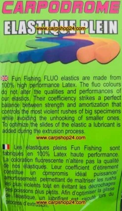 VOLLE ELASTIEK -Visserij Benodigdheden Korting Fun Fishing Elastique Plein Volle Elastiek 1 min