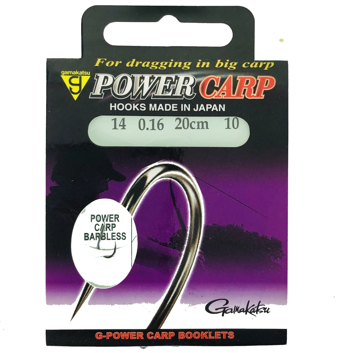 Gamakatsu POWER CARP BARBLESS ONDERLIJNEN 20cm - 6 Opties 6 Gamakatsu POWER CARP BARBLESS ONDERLIJNEN 20cm - 6 Opties - Afbeelding 4