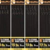 Guru 6" X-STRONG READY RIGS XS SPADE HOOK - 5 Opties -Visserij Benodigdheden Korting Guru 6 X Strong Ready Rigs 15cm Onderlijnen min