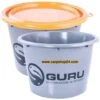 Guru GREY BUCKET 12L & 18L -Visserij Benodigdheden Korting Guru Grey Bucket min