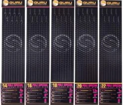 Guru 8" GPS POLE SPECIAL READY RIGS - 5 Opties -Visserij Benodigdheden Korting Guru Pole Special Ready Rigs Onderlijnen 6 20cm 1 min