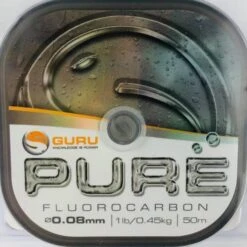 Guru PURE FLUOROCARBON 50m - 10 Opties -Visserij Benodigdheden Korting Guru Pure Fluorocarbon 008mm GFC08 min