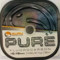 Guru PURE FLUOROCARBON 50m - 10 Opties -Visserij Benodigdheden Korting Guru Pure Fluorocarbon 018mm GFC18 min