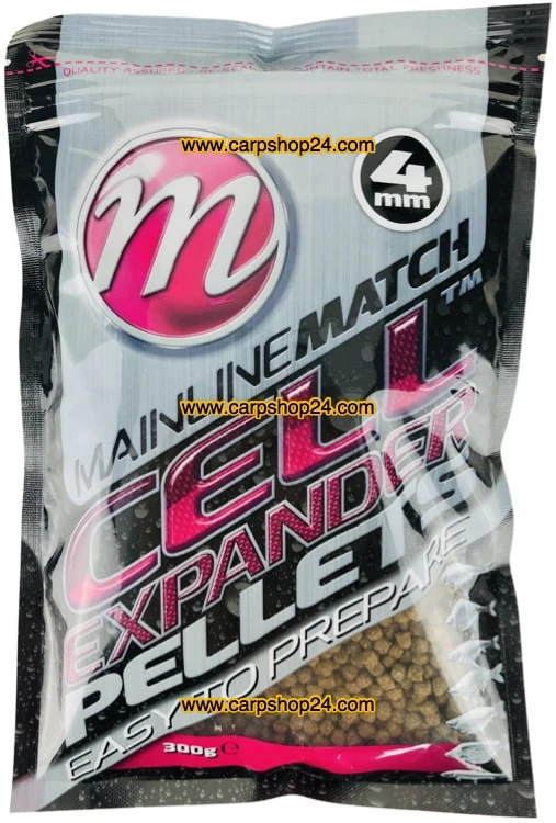 Mainline MATCH EXPANDER PELLETS 4mm & 6mm - 300g 3 Mainline MATCH EXPANDER PELLETS 4mm & 6mm - 300g - Afbeelding 2