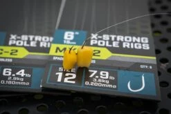 Matrix MXC-2 X STRONG SPADE END BARBLESS POLE RIGS 6" - 15cm - 3 Opties -Visserij Benodigdheden Korting Matrix MXC 2 X Strong Spade End Barbless Pole Rigs 6 22 15cm Onderlijnen 3 min