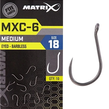 Matrix MXC-6 MEDIUM EYED BARBLESS -4 Opties 3 Matrix MXC-6 MEDIUM EYED BARBLESS -4 Opties