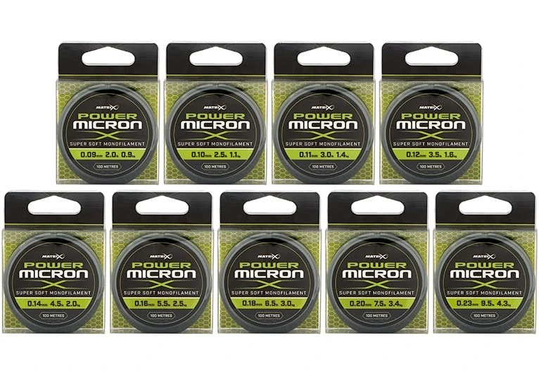 Matrix POWER MICRON 100m - 9 Opties 3 Matrix POWER MICRON 100m - 9 Opties