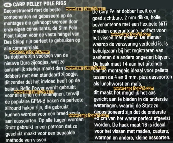 Preston CARP PELLET POLE RIGS 7 Preston CARP PELLET POLE RIGS - Afbeelding 5