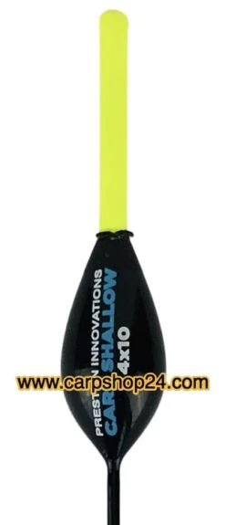 Preston CARP SHALLOW (10 Stuks Of €2,20/stuk) -Visserij Benodigdheden Korting Preston Carp Shallow Dobbers 4x10 Geel P0090073 min