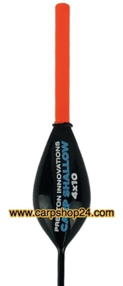 Preston CARP SHALLOW (10 Stuks Of €2,20/stuk) -Visserij Benodigdheden Korting Preston Carp Shallow Dobbers 4x10 Rood P0090073 min