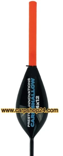 Preston CARP SHALLOW (10 Stuks Of €2,20/stuk) -Visserij Benodigdheden Korting Preston Carp Shallow Dobbers 4x12 Geel P0090074 min