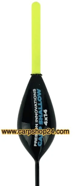 Preston CARP SHALLOW (10 Stuks Of €2,20/stuk) -Visserij Benodigdheden Korting Preston Carp Shallow Dobbers 4x14 Geel P0090073 min