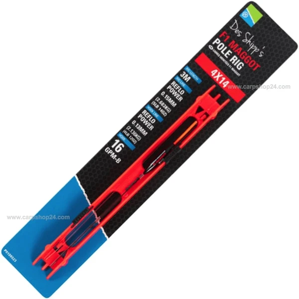 Preston F1 MAGGOT POLE RIGS 5 Preston F1 MAGGOT POLE RIGS - Afbeelding 3