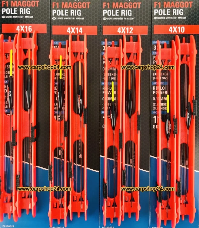 Preston F1 MAGGOT POLE RIGS 3 Preston F1 MAGGOT POLE RIGS