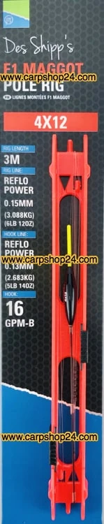 Preston F1 MAGGOT POLE RIGS 10 Preston F1 MAGGOT POLE RIGS - Afbeelding 8