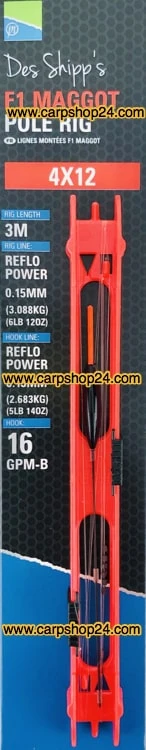 Preston F1 MAGGOT POLE RIGS 9 Preston F1 MAGGOT POLE RIGS - Afbeelding 7