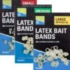 Preston LATEX BAIT BANDS - 3 Opties -Visserij Benodigdheden Korting Preston Latex Bait Bands min