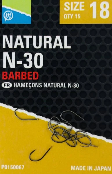 Preston NATURAL N-30 BARBED - 5 Opties 7 Preston NATURAL N-30 BARBED - 5 Opties - Afbeelding 5