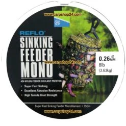 Preston REFLO SINKING FEEDER MONO 17 Preston REFLO SINKING FEEDER MONO -Visserij Benodigdheden Korting Preston Reflo Sinking Feeder Mono Nylon Draad 026mm PSFM26 min